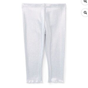 NWT Size 3-6M Garanimals Shimmering Silver Leggings